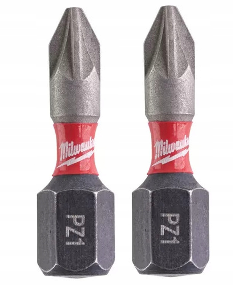 

Milwaukee Końcówki Bity Shockwave 2SZT PZ1/25MM