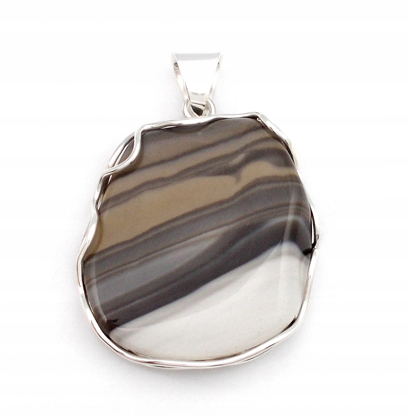 WISIOREK SREBRNY Z KRZEMIENIEM PASIASTYM Kod producenta 0523H