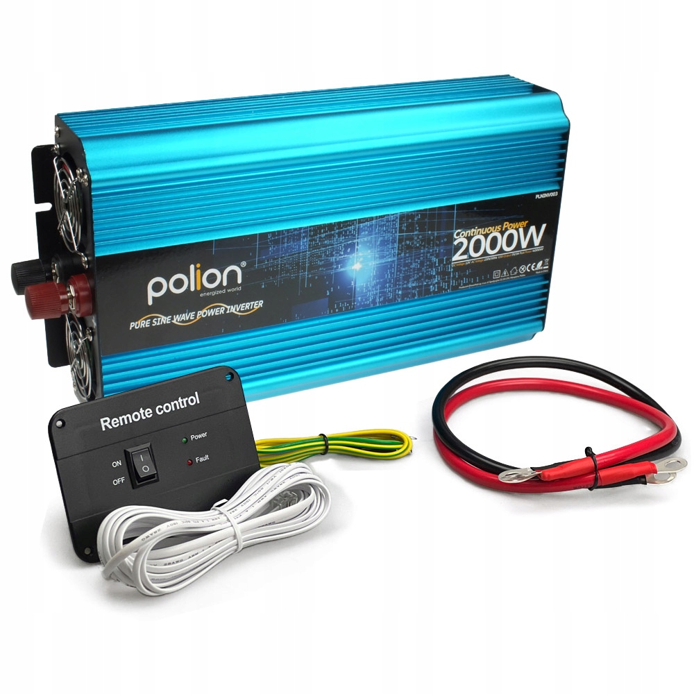 Měnič Napětí automobilová, měnič napětí Dc/ac 12V 230V 2000W Sinus