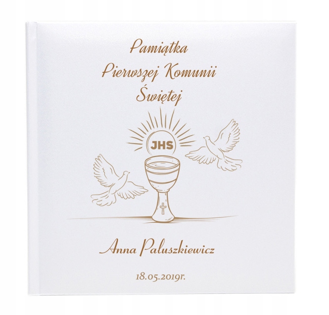 

Album na zdjęcia Personalizowany Pierwsza Komunia