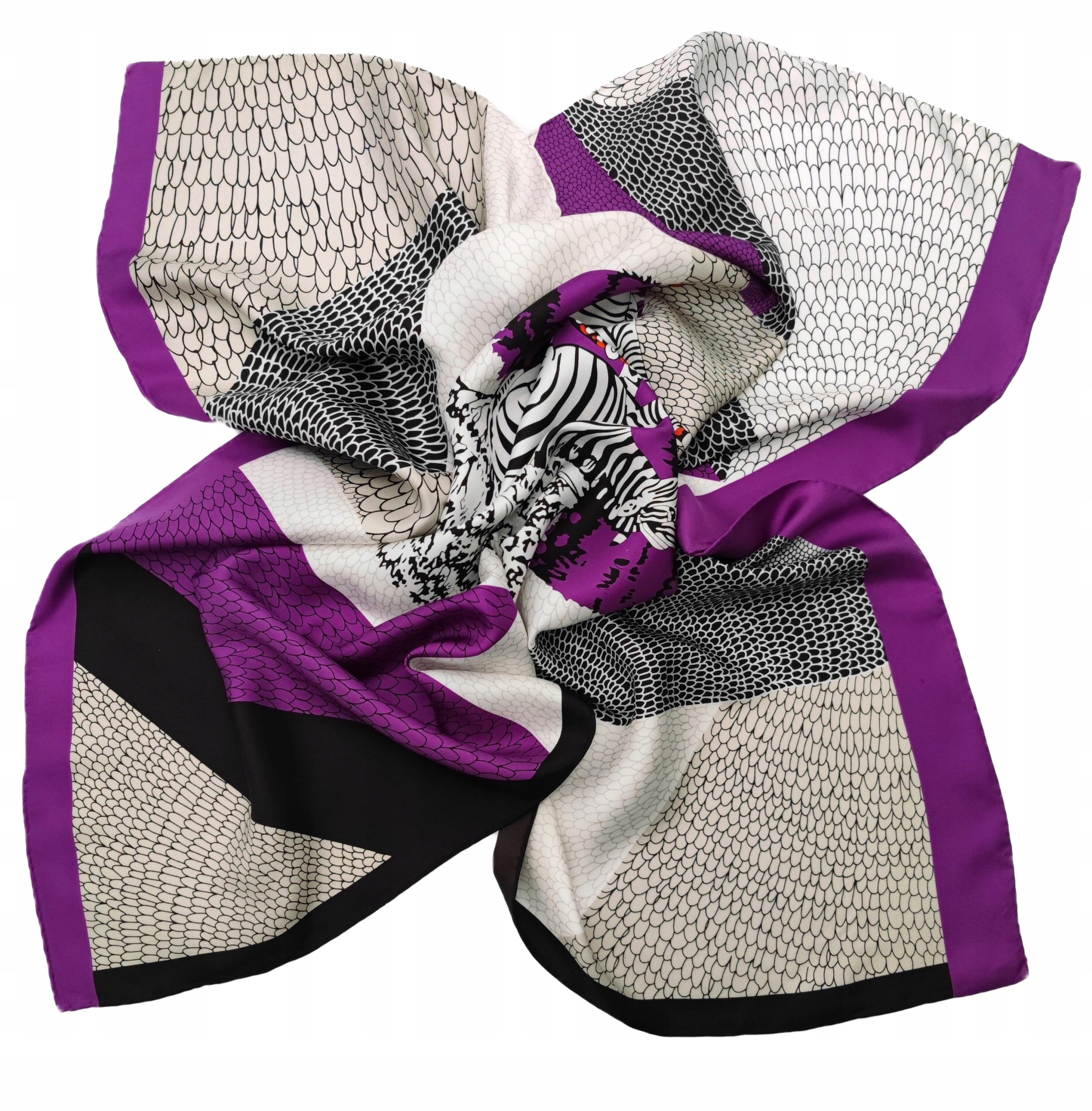 100% JEDWAB MARKOWA CHUSTA APASZKA JAKOŚĆ PREMIUM+ Kolekcja LADORENA