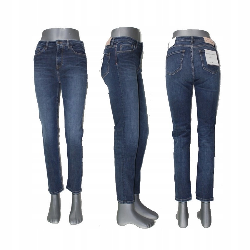 Tommy Hilfiger Riverpoint jeansy damskie Slim -WW0WW22720- oryginalne W28