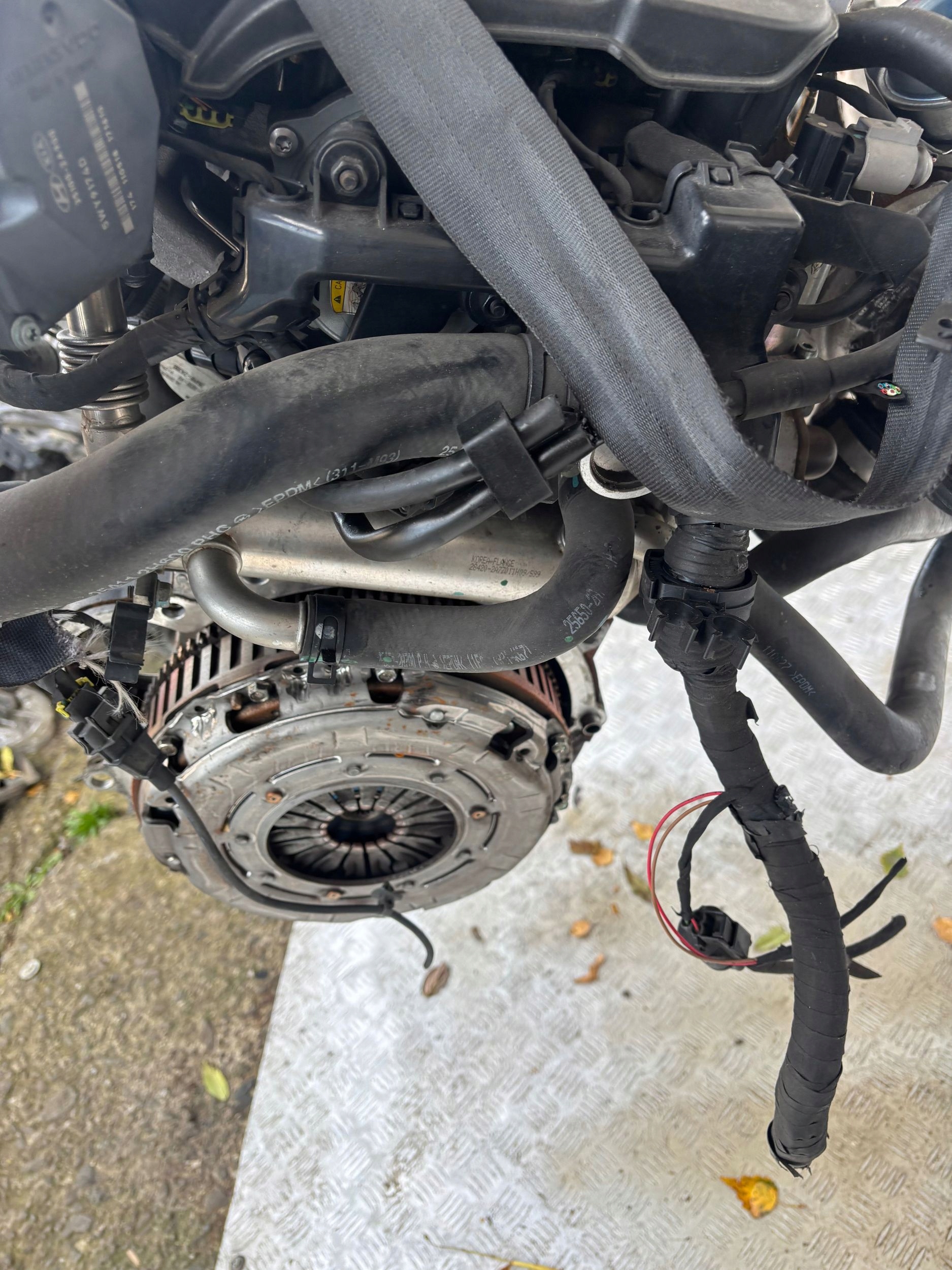 engine D4FB 1.6 CRDI KIA CEED and 06-12 HYUNDAI I30 157 TYS.KM