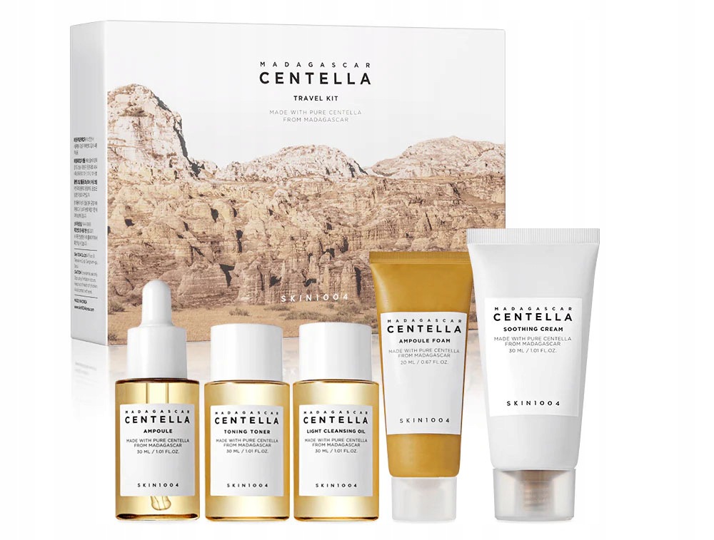 SKIN1004 Madagascar Centella Travel Kit Sada pro péči o obličej