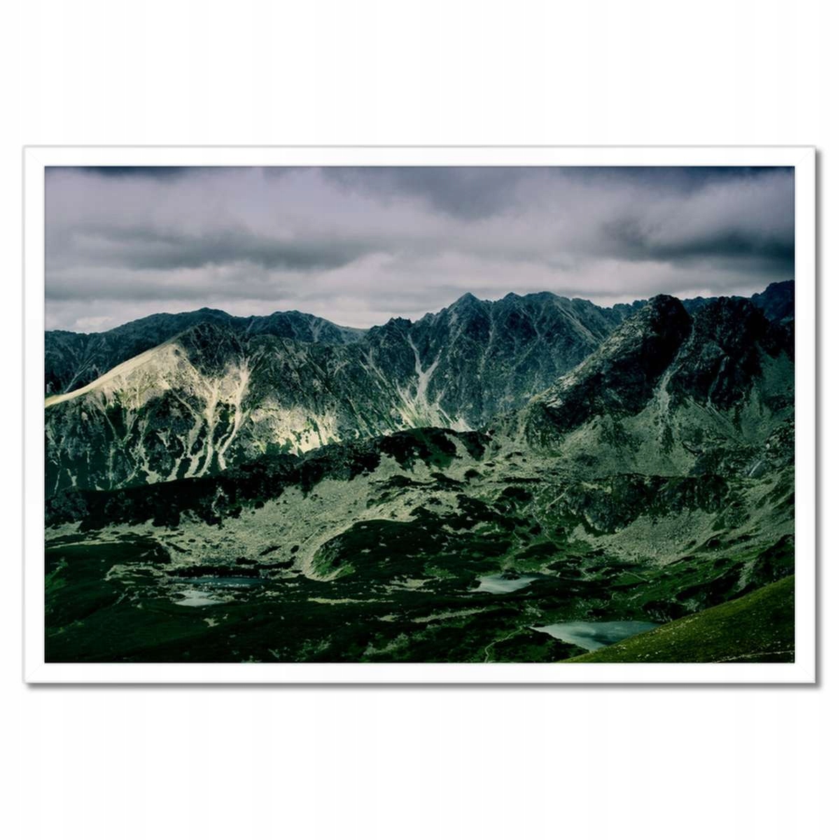 Plakáty v rámu 60x40 Tatry Polské hory Pohled