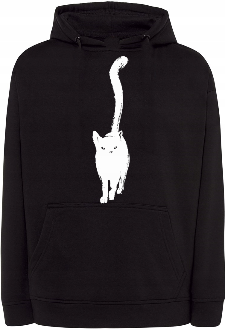 Mikina s pěkným potiskem Kočka vel. L