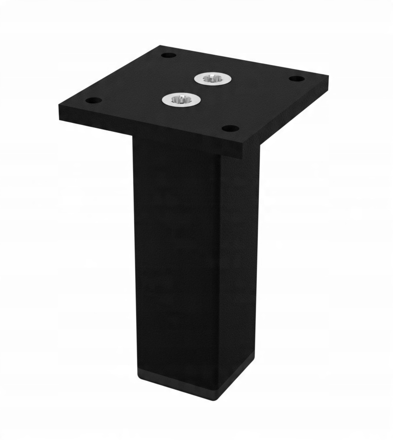 

Aluminiowa Nóżka Stopka Meblowa H 100 MM Czarna