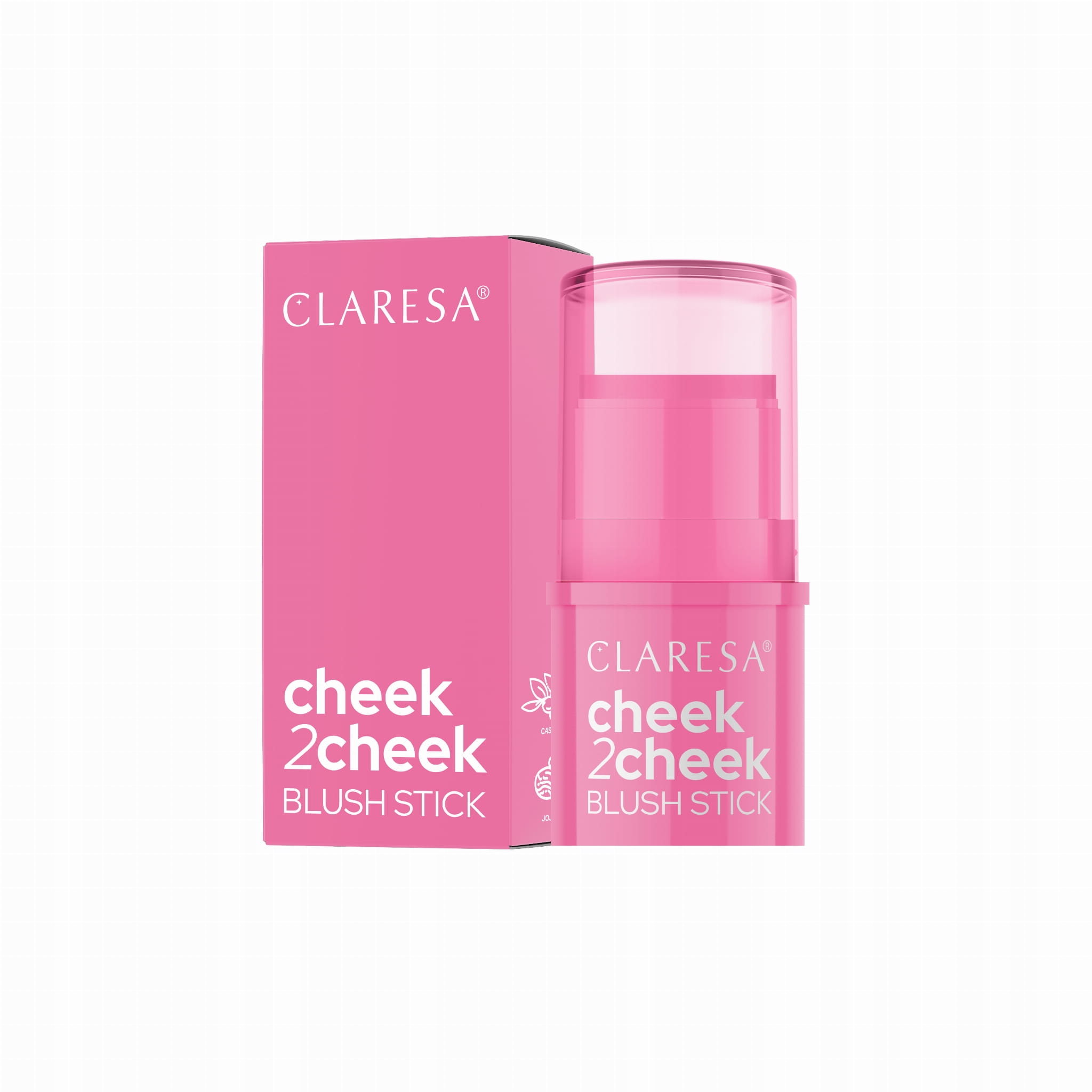 Claresa róż w sztyfcie CHEEK 2 CHEEK 01 candy pink