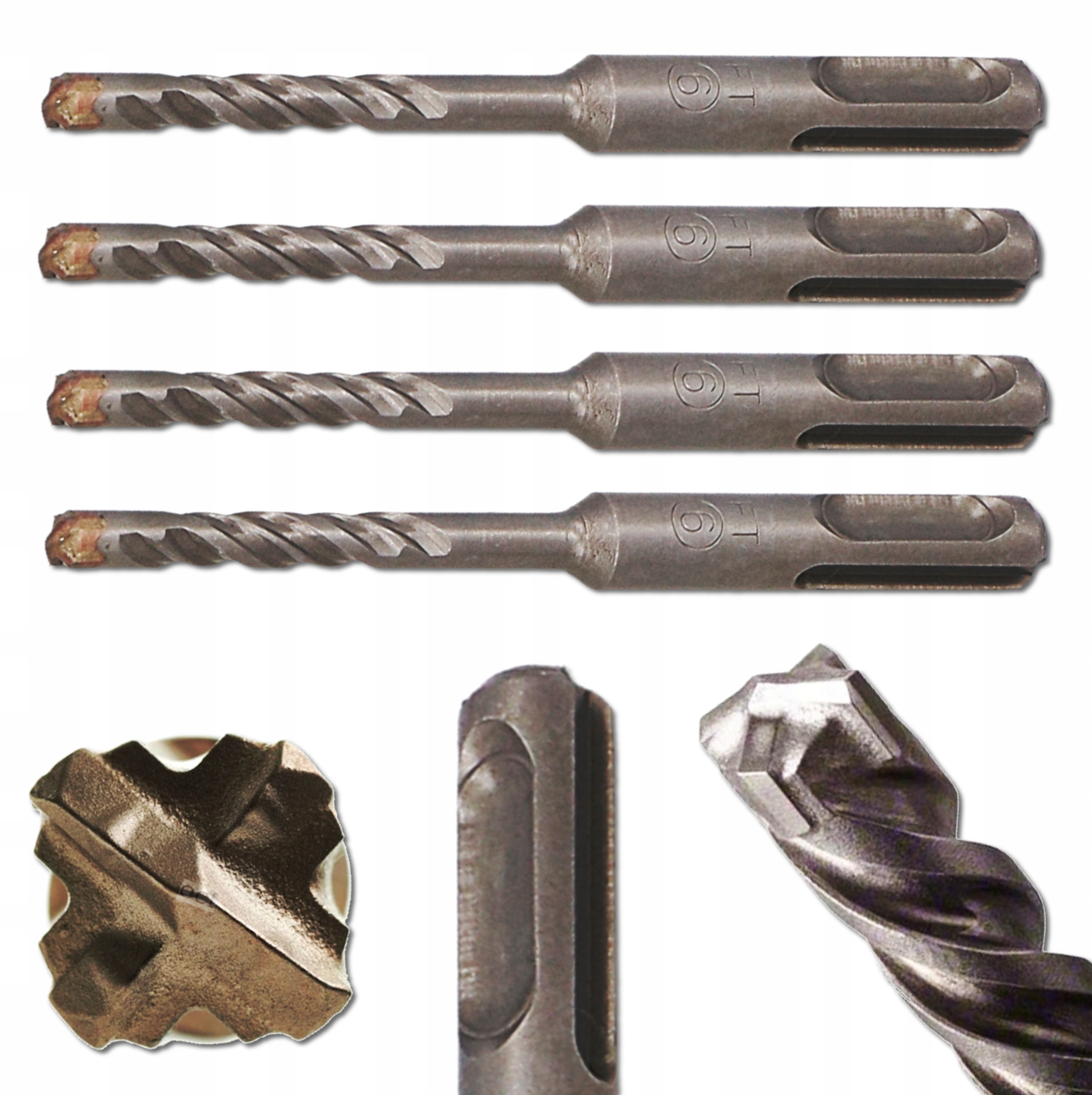 

Wiertła Do Betonu Sds Plus Wiertło 6x110mm 4 Szt