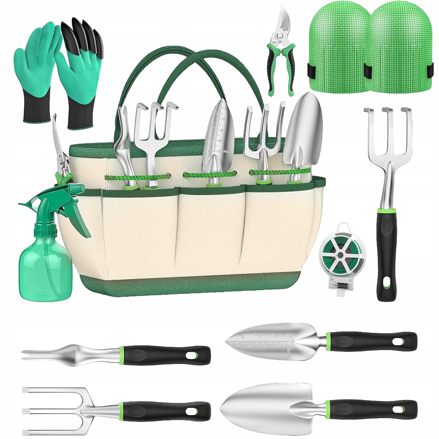 Zestaw Narzędzi Ogrodowych Profesjonalny 11 Elementów Do Ogrodu