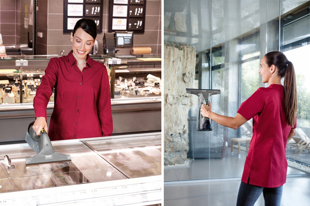 KARCHER WVP 10 PROFESJONALNA MYJKA DO SZYB FIRMA Zbiornik wody brudnej 200 ml