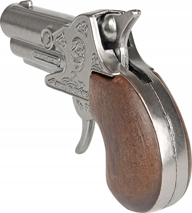 REWOLWER PIRACKI METALOWY HUKOWY STRASZAK REPLIKA BRONI 156/0 Seria Pistolet piracki