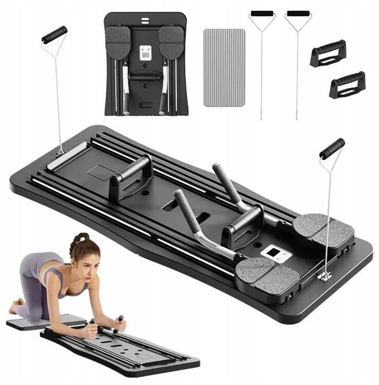 Deska Do Ćwiczeń Reformer Pilates Do Treningu W Domu Fitness Składana Led