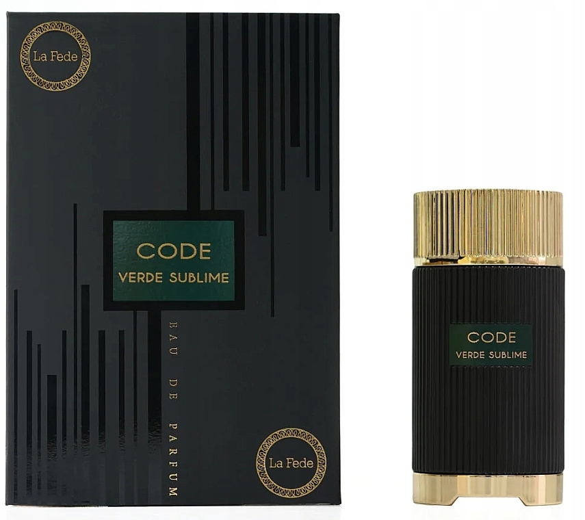 Khadlaj La Fede Code Verde Sublime Parfémovaná Voda 100 ML Unisex