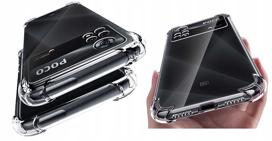 

Etui Pancerne Shock Case Do Poco X4 Pro 5G Szkło