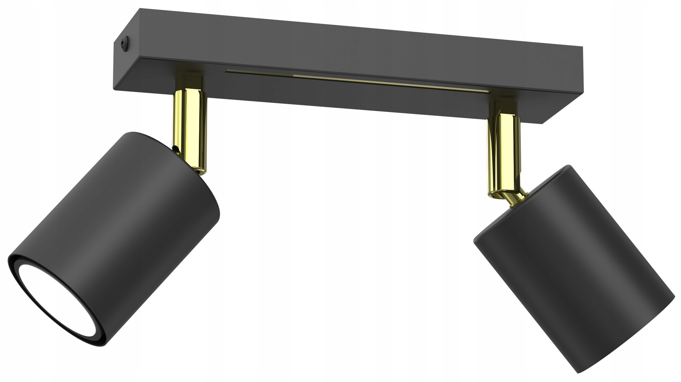 Stropní Svítidlo Spot Striper Černá Zlatý Stropní Svítidlo Spot Reflektor Pohyblivý