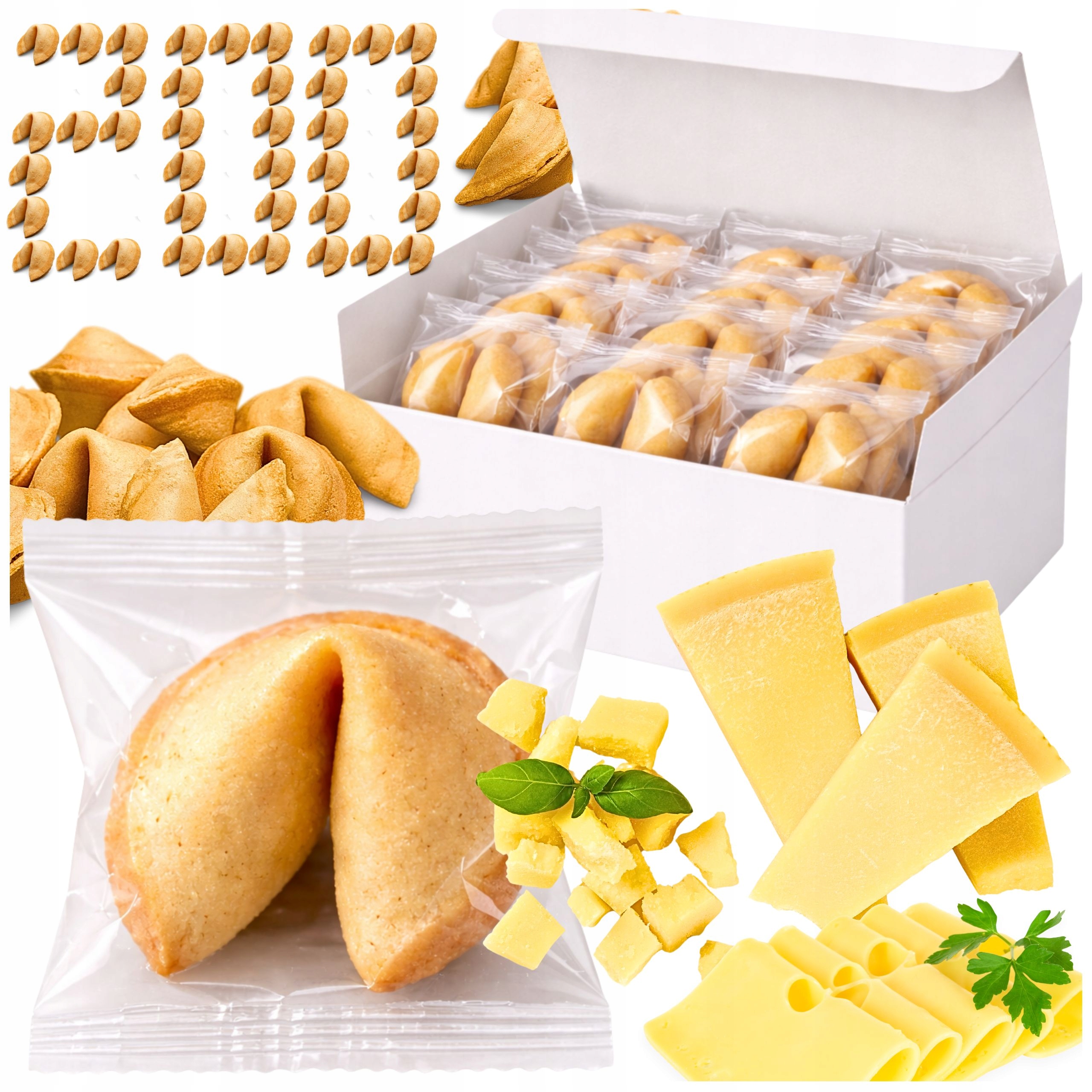 Ciasteczka z Wróżbą Serowe Podziękowanie Gości Gift Upominek x200