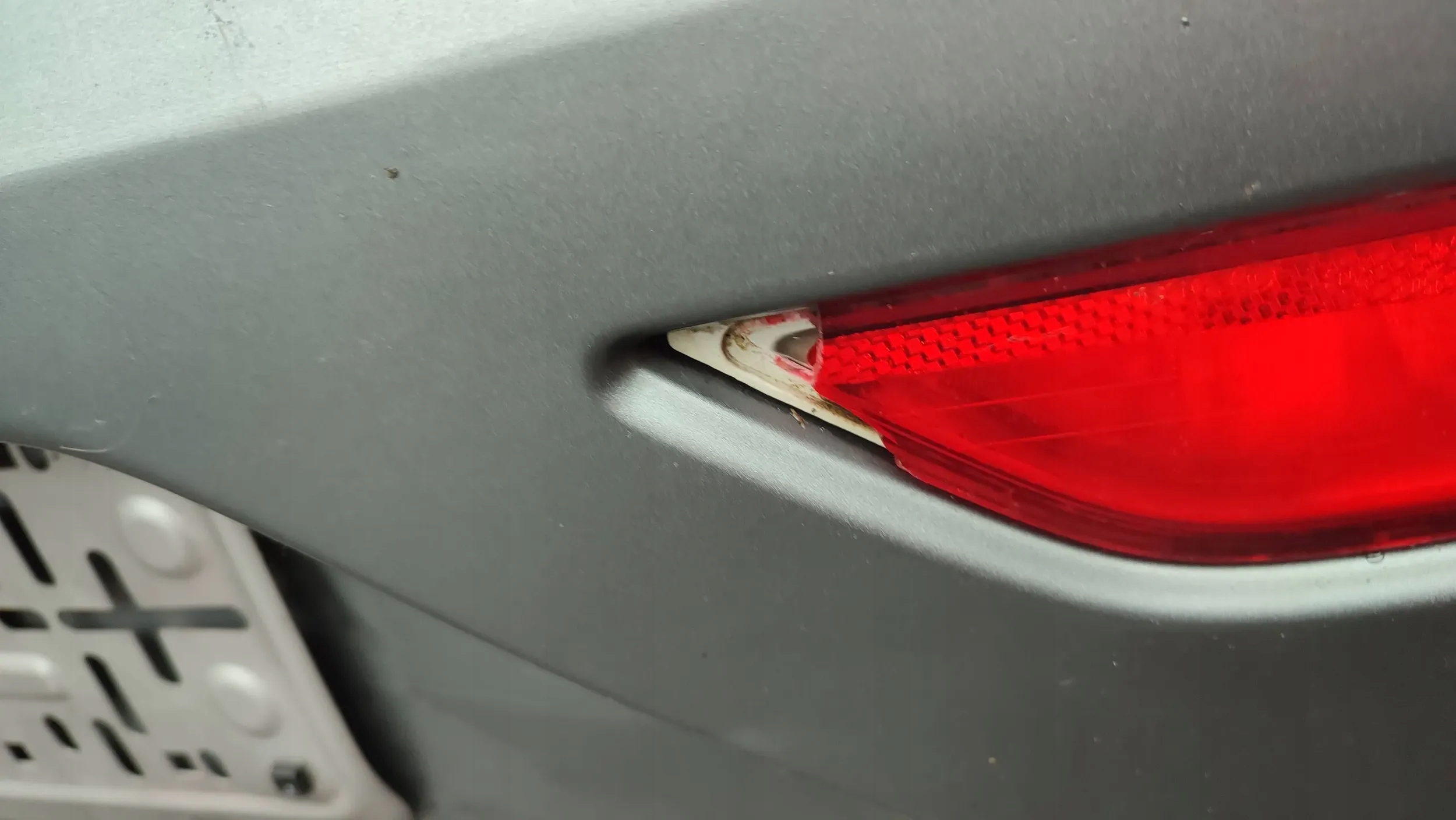 Volvo V40 2018 rear part bumper