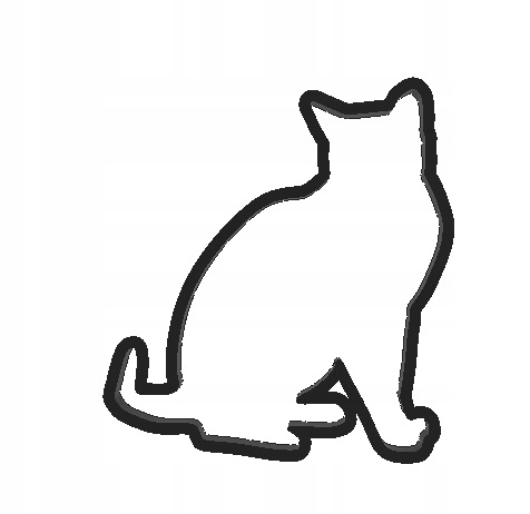 

Foremka Kot Kotek cat cookie Różne