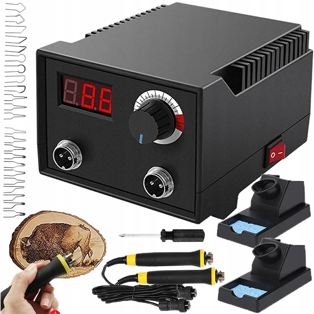Sada Pro Pyrografii S 23 Hroty A Vyhřívaným Stojanem, 100 W