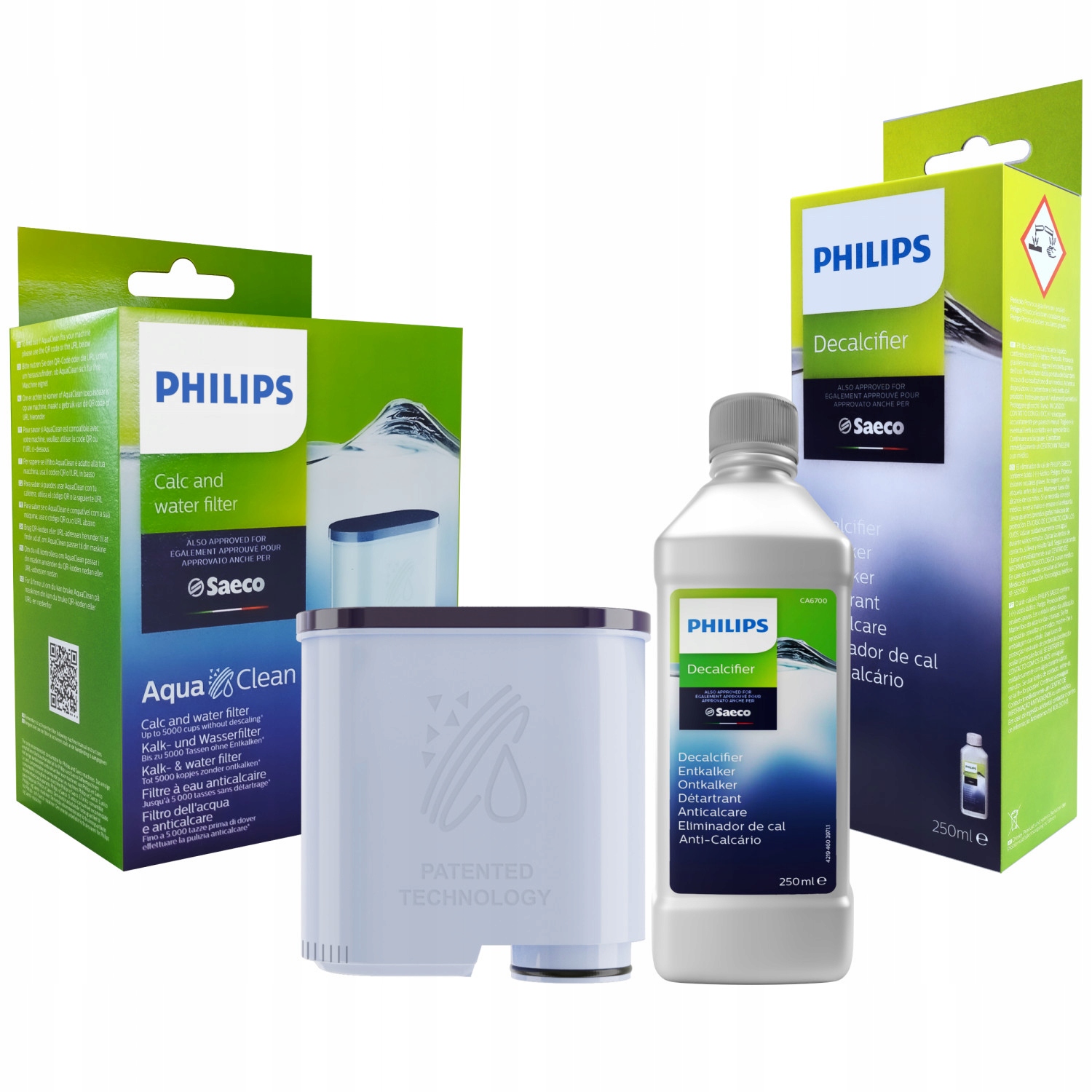 

Philips Saeco CA6700/10 250ml Odkamieniacz zestaw