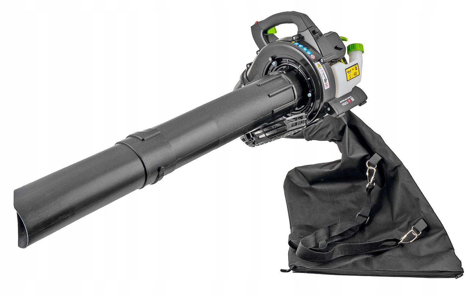 NAC DMUCHAWA SPALINOWA ODKURZACZ do LIŚCI Z ROZDRABNIACZEM 3W1 BVP260-1-Y Opcja rozdrabniania z opcją rozdrabniania