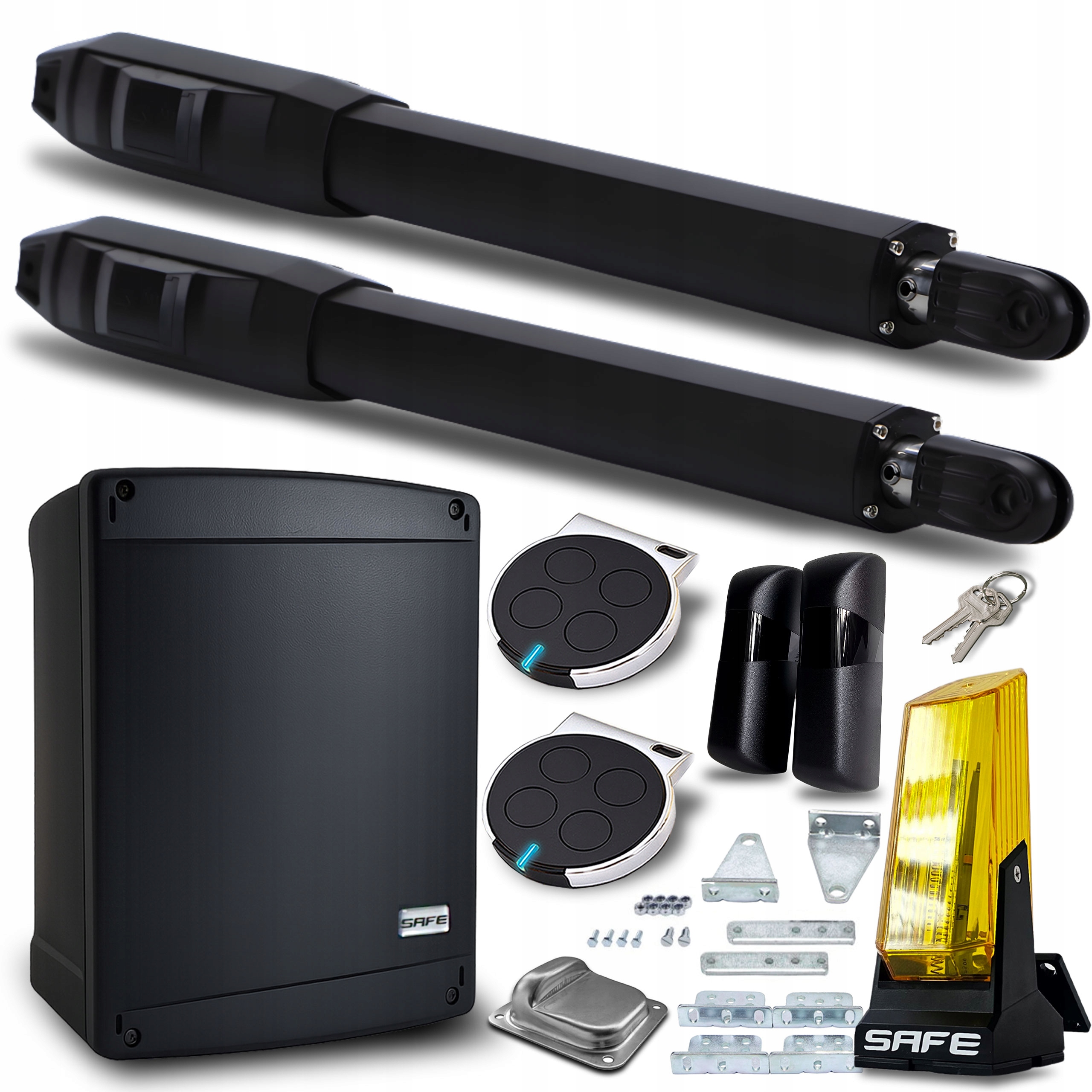 Set Pohon Pro Dvoukřídlou Bránu 8 m 2 Ovladače Automat 200 Kg tichý