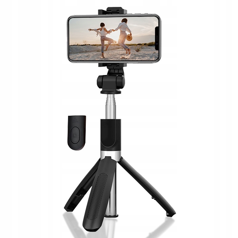 2in1 Selfie Tripod Uchwyt do selfie i statyw biurkowy 2 w 1 z pilotem Blu