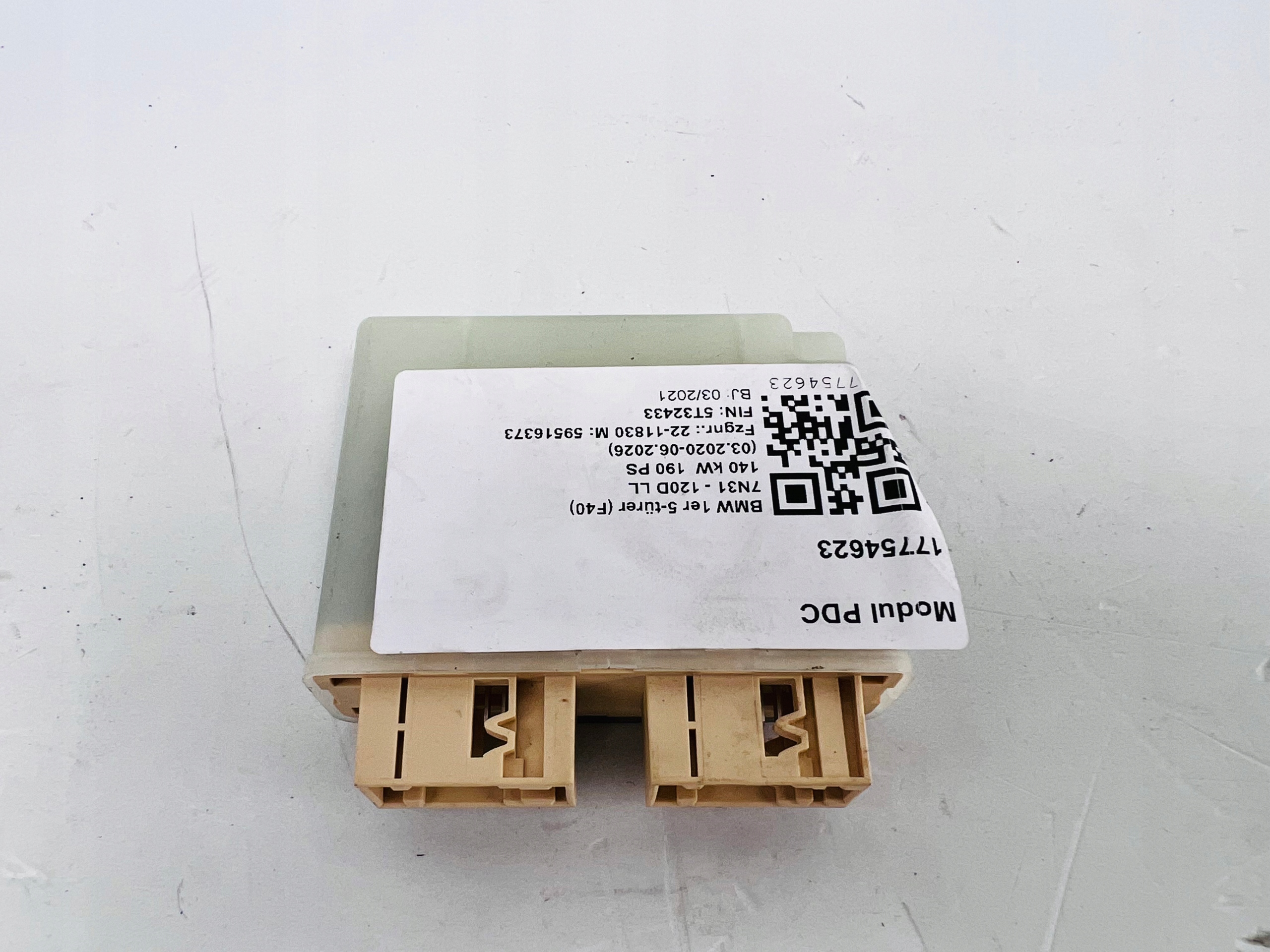 module control unit PDC BMW F40 5A130F8
