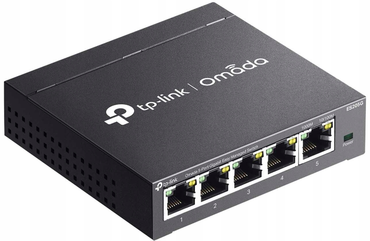 TP-LINK Przełącznik ES205G Omada 5-Port Gigabit Easy Managed Switch