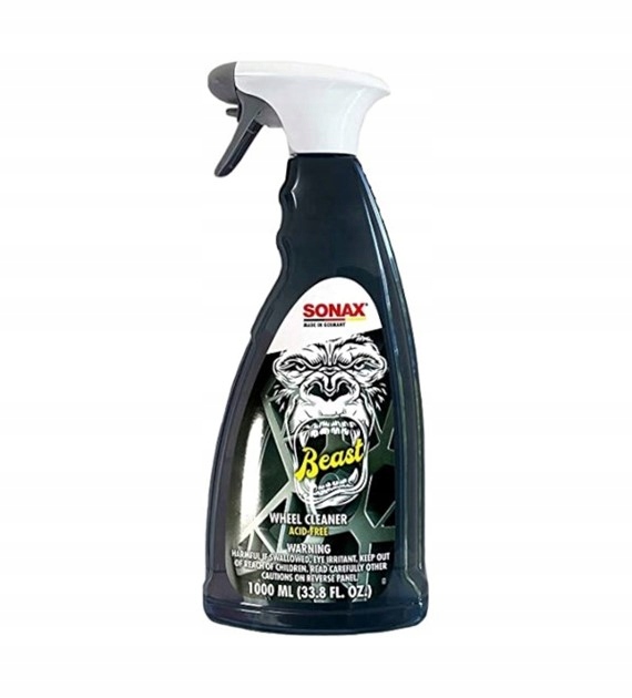 Sonax Felgen Beast 1L do czyszczenia felg krwisty efekt