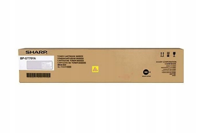 Originální žlutý toner Sharp BP-50C26 (BP-GT70YA, BPGT70YA)