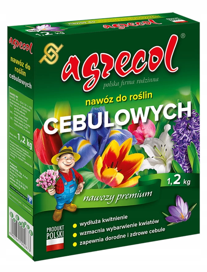 

Nawóz Do Roślin Cebulowych I Bylin Agrecol 1,2KG