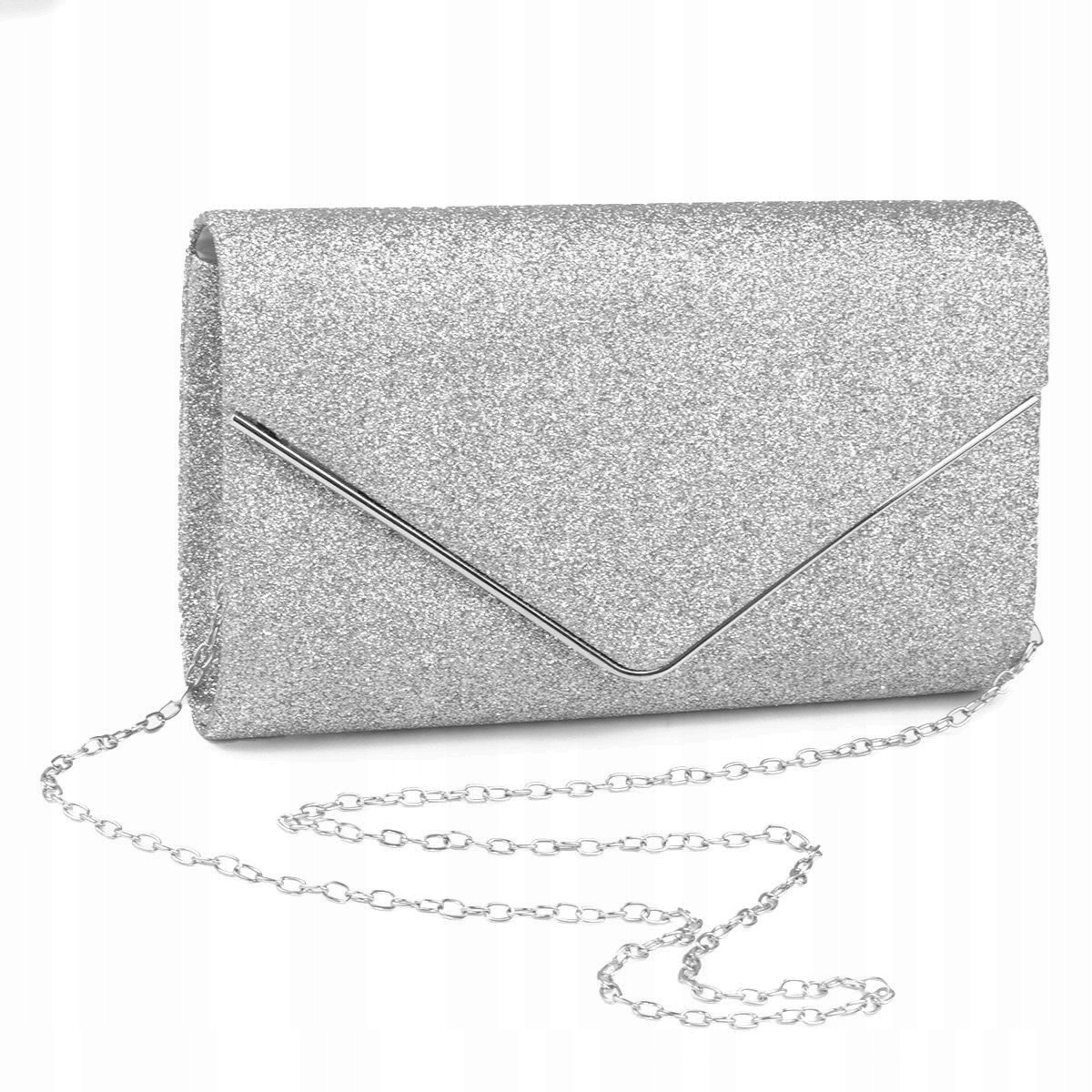 TOREBKA damska WIECZOROWA KOPERTÓWKA mała elegancka wizytowa BROKAT Model 38322