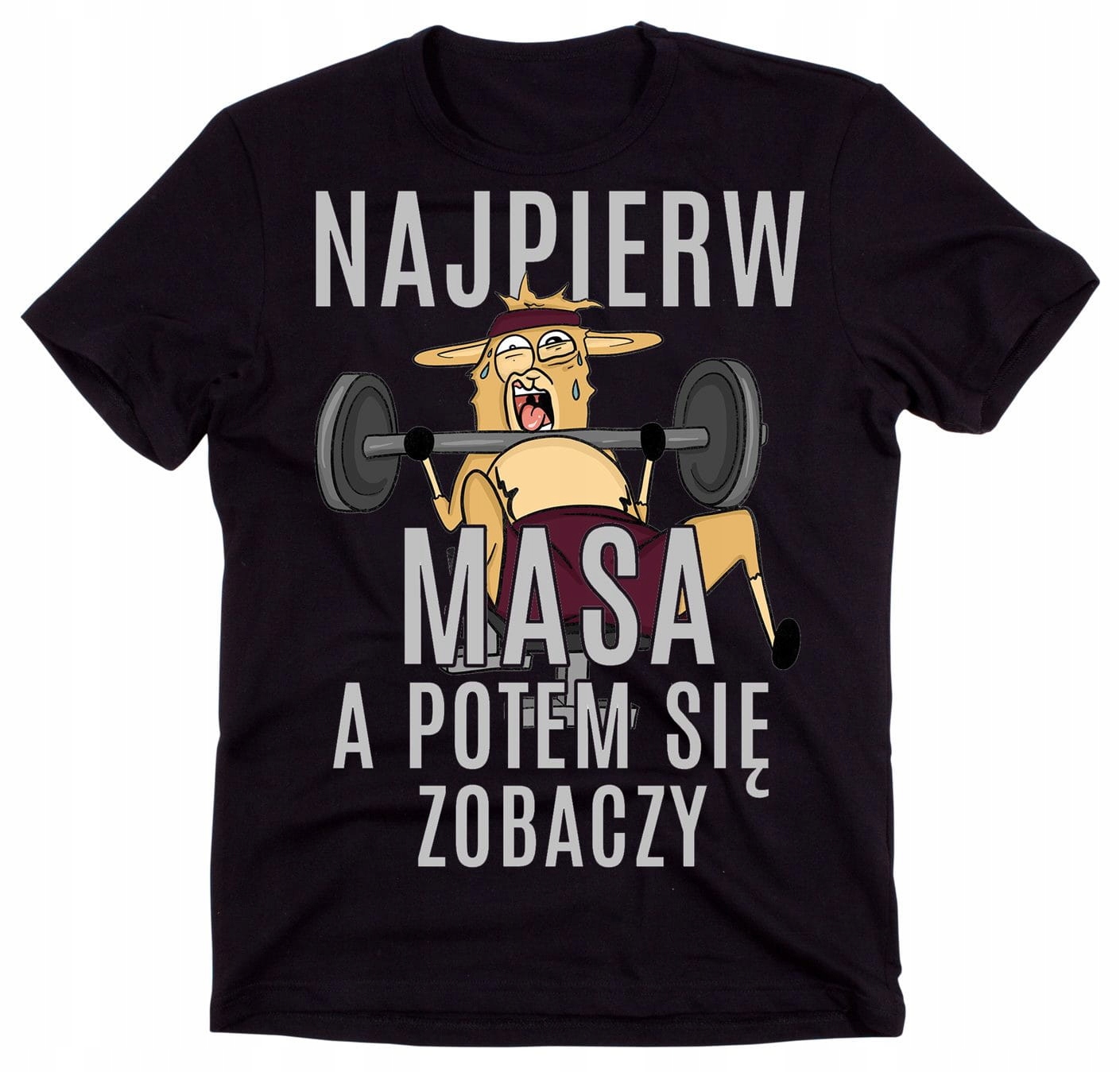 

Koszulka t-shirt dla chłopaka na siłownię roz XL