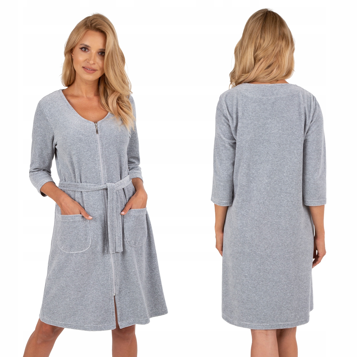 

Szlafrok damski Vivisence 5011 bawełna XL