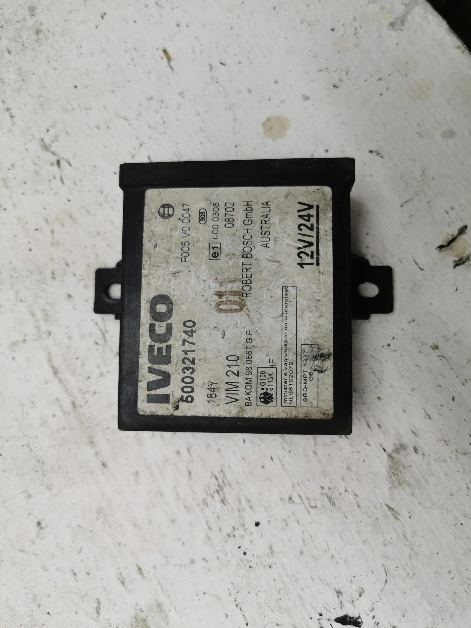 modulo IMMOBILIZERA IVECO DAILY 99-06 500321740