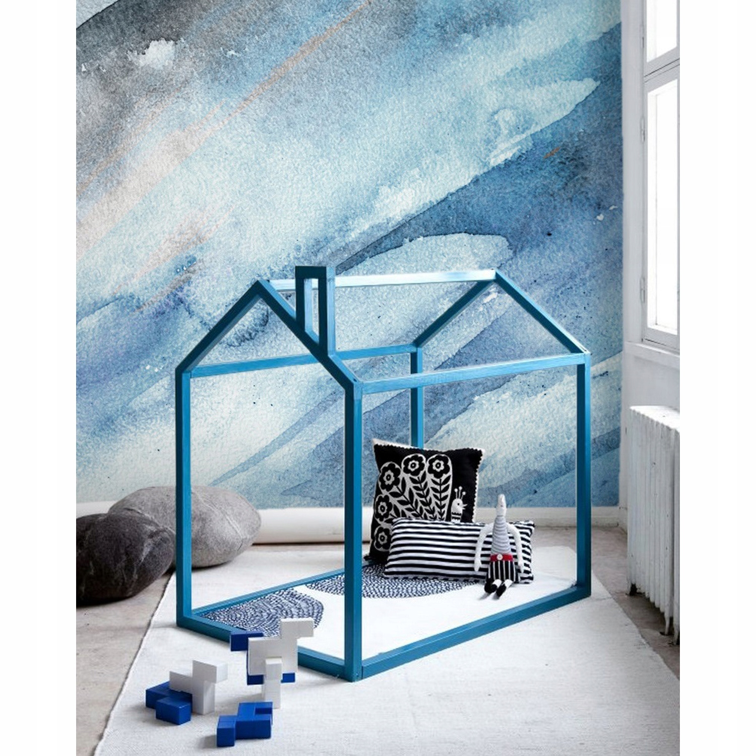 

Fototapeta do sypialni Wodna abstrakcja 250x250 cm