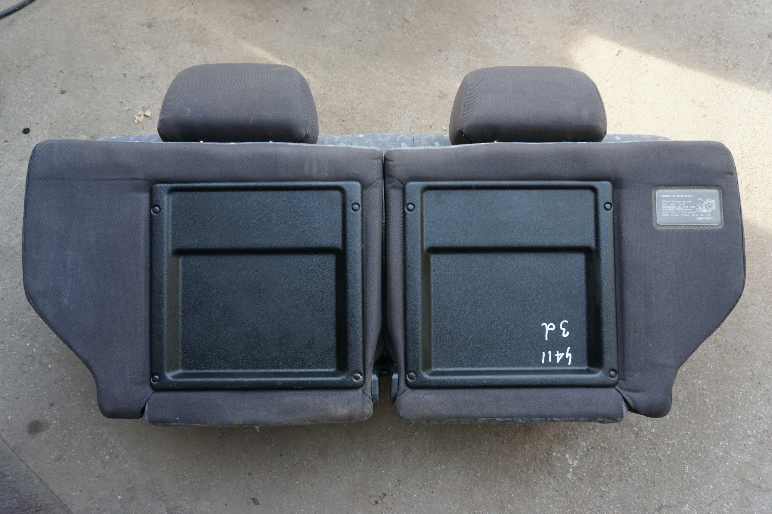 Hyundai GALLOPER диван СИДЕНЬЕ зад 3D 98-03r