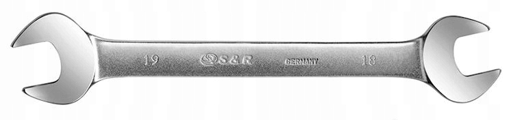 S&r Kľúč plochý 41x46 mm. Cr-V séria Professional, chrómovaný, matovaný