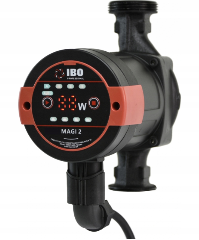 Pompa obiegowa elektroniczna IBO MAGI 2 25-60/180 energooszczędna Przyłącze wody (