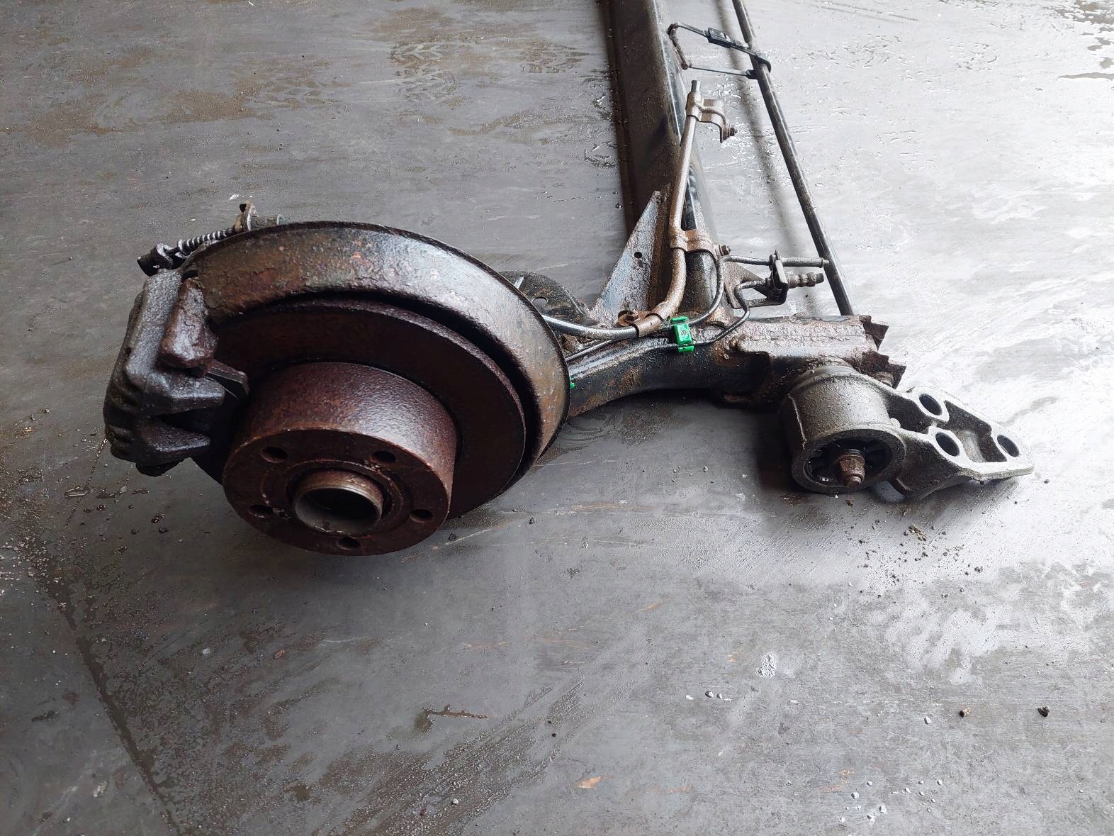 sider axis springing rear part discs Z ABS SKODA SUPERB and