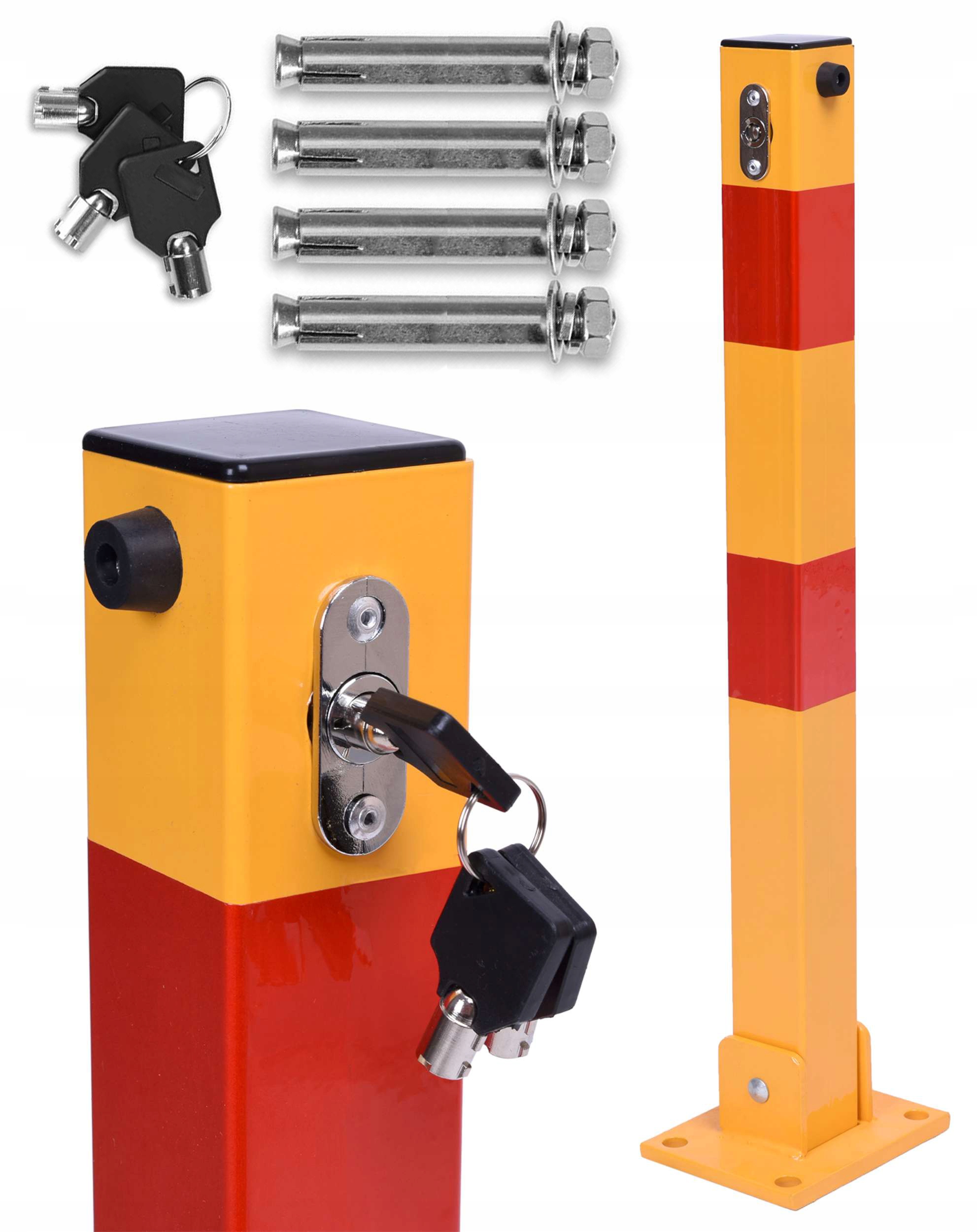 Parkovací Sloupek Parkovací Zámek Skládací Na Klíč Zábrana Místa 60 cm