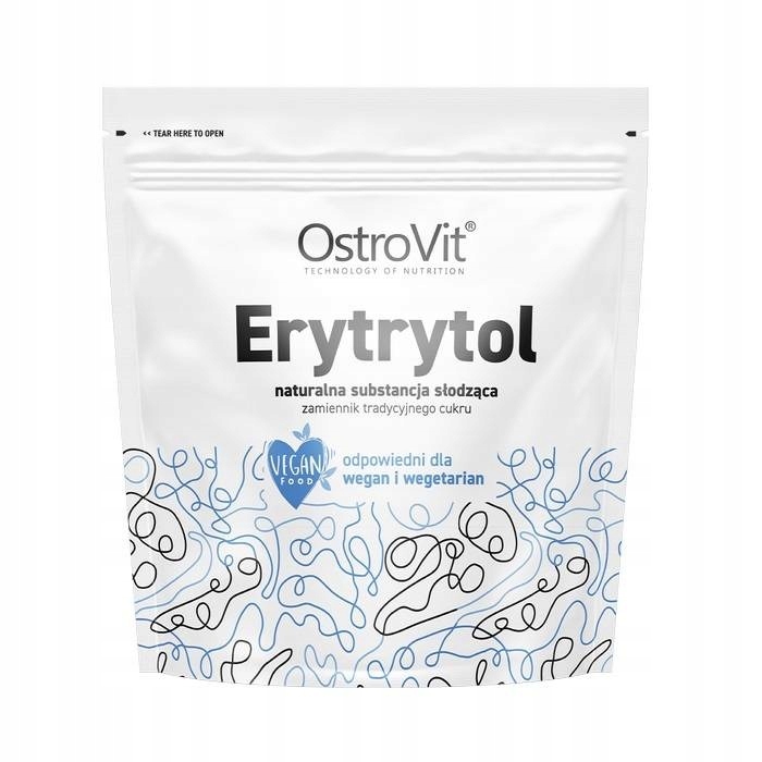 OSTROVIT ERYTRITOL 1KG PRÍRODNÁ SLADIDLO NÁHRADA CUKRU 0 kcal