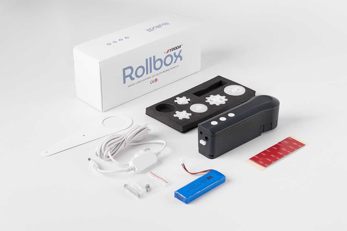 Napęd do Rolet Wewnętrznych Rollbox 3.0 Kolory