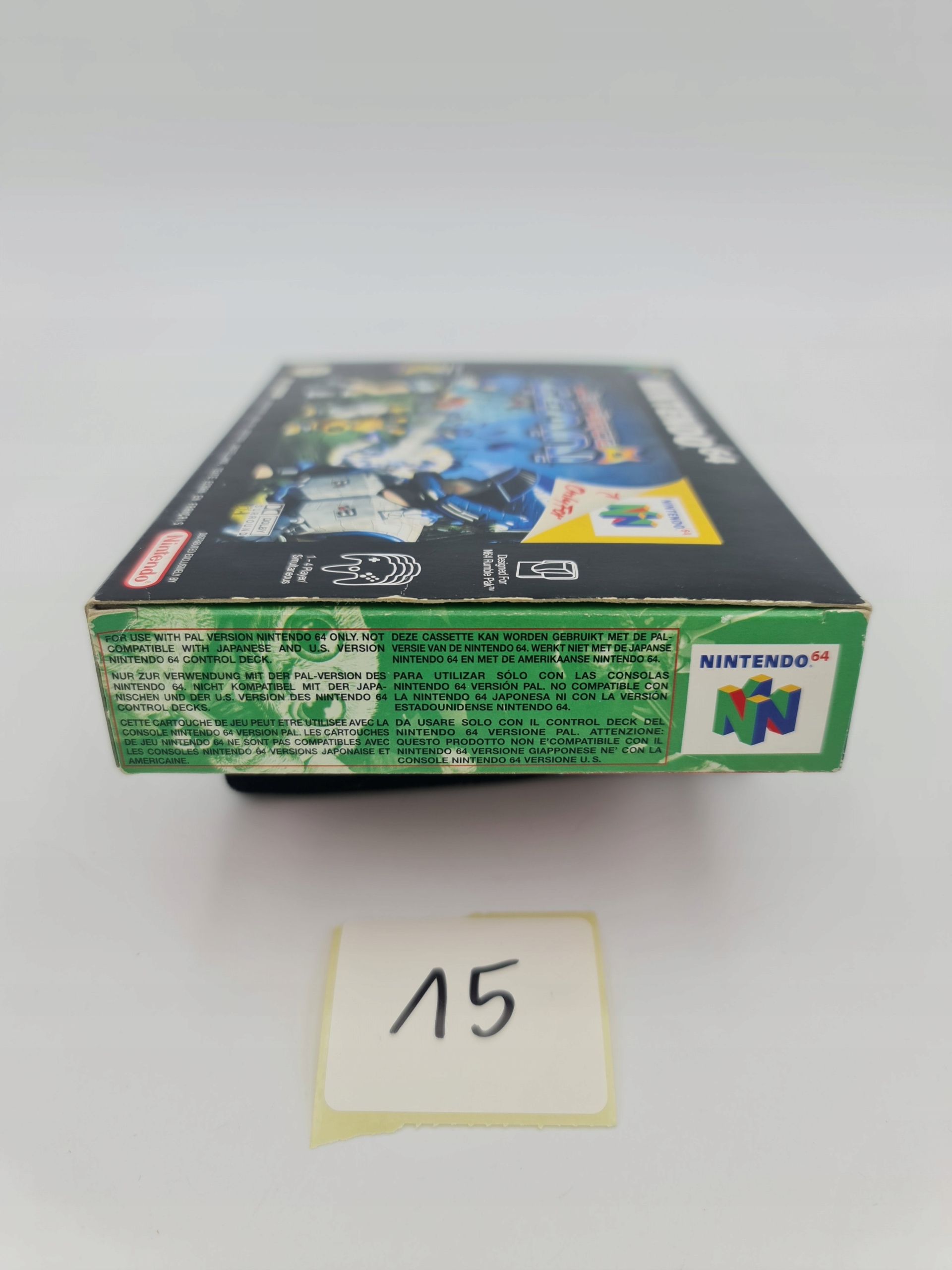 NINTENDO 64 JET FORCE GEMINI KARTON BOX Tytuł Jet Force Gemini / Nintendo 64