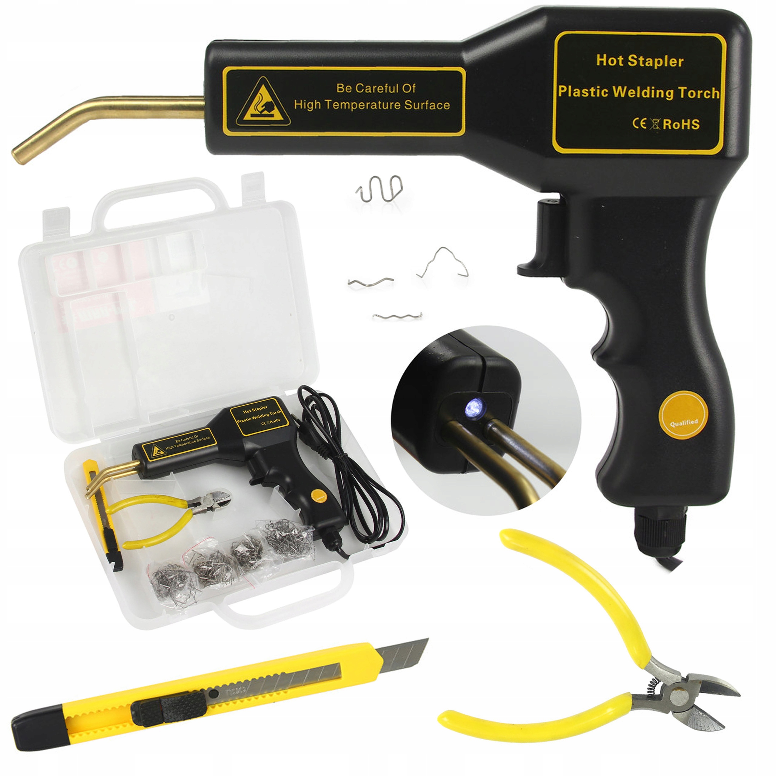 Пластиковый сварочный аппарат степлер для ремонта пластика
