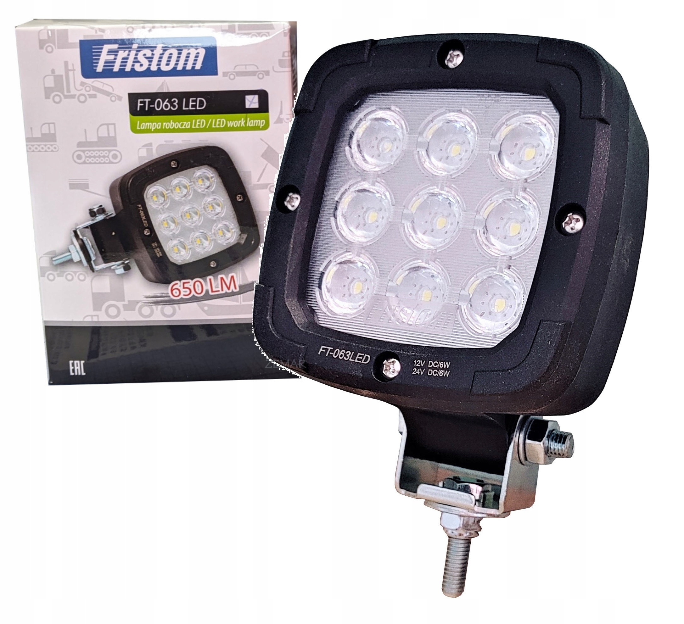 Lampa robocza wsteczny Fristom FT-063 LED 12/24V