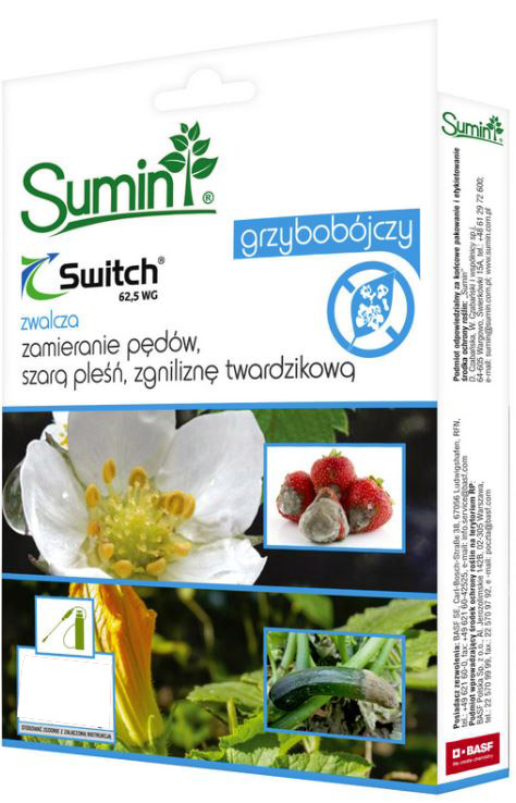 

Switch 25g Szara Pleśń Zgnilizna Zamieranie Pędów
