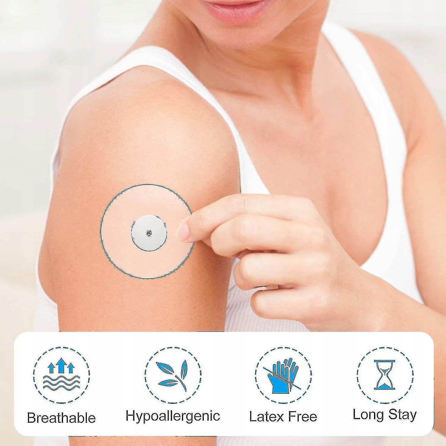 Freestyle Libre 3 Sensor, 45 sztuk Freestyle Libre 2 przezroczyste plastry Marka inna marka